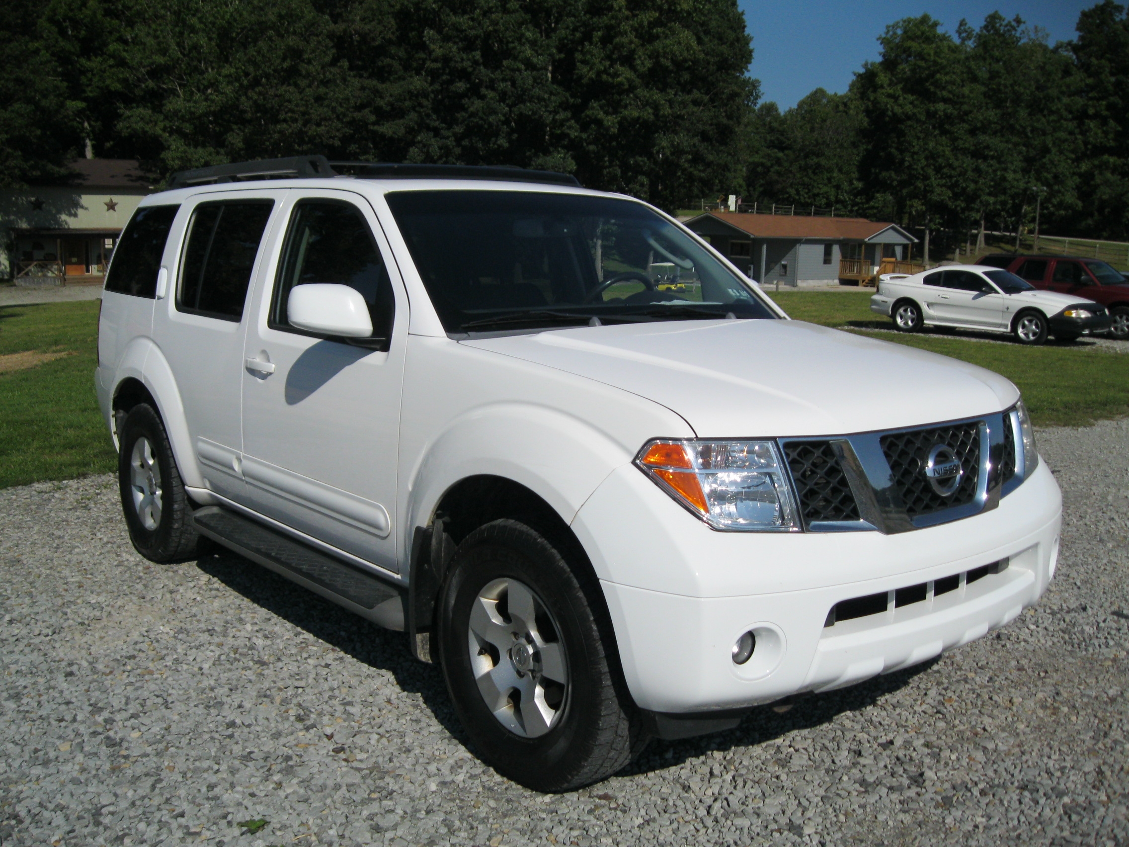 2008 Nissan pathfinder towing package #7